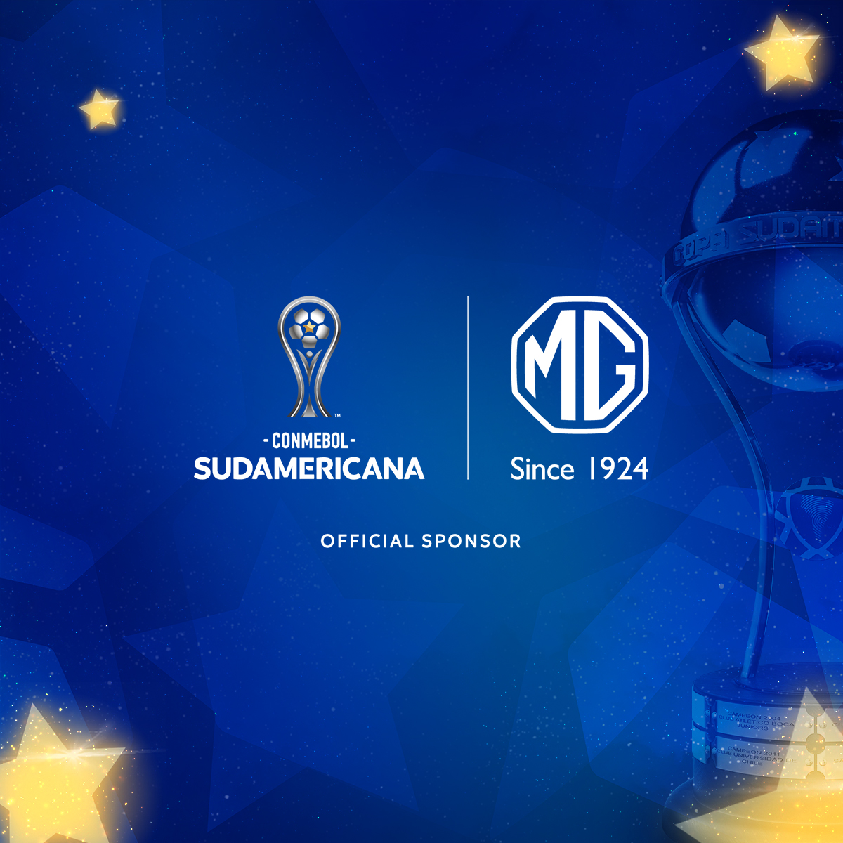 MG Motor renueva acuerdo con la CONMEBOL Sudamericana hasta el 2026